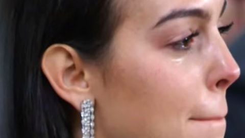 Georgina Rodríguez rompió en llanto con los tres goles de Cristiano Ronaldo