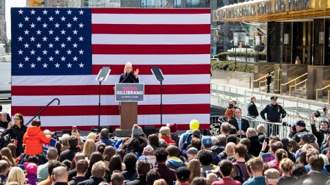 La senadora demócrata Kristen Gillibrand.