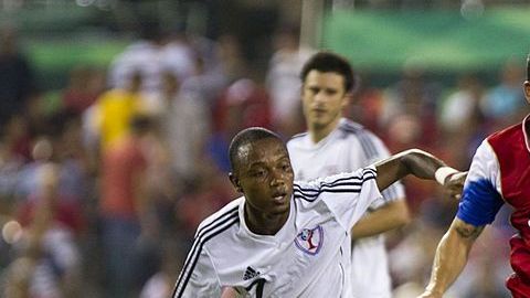 Imagen de archivo de un duelo amistoso entre República Dominicana y Costa Rica