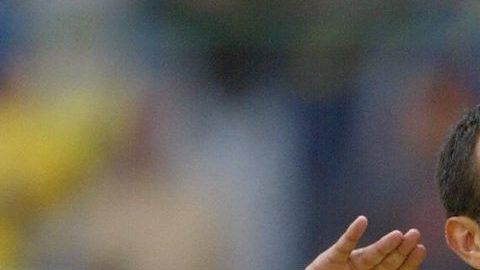 Cuauhtemoc Blanco, exdelantero del América y la selección mexicana y su clásico festejo de gol.