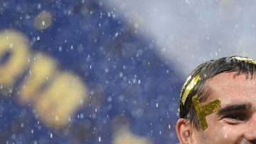 Antoine Griezmann, Paul Pogba y Kylian Mbappe, artífices del campeonato de Francia en el Mundial Rusia 2018.