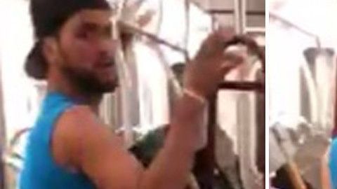 Imágenes de la agresión