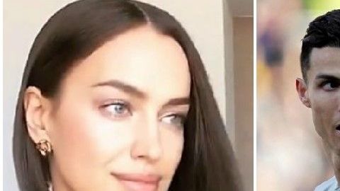 Irina Shayk y su 'pasado', el futbolista portugués Cristiano Ronaldo.