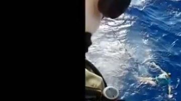 Para concentrarse, Arne pensó mucho en su pequeña hija.