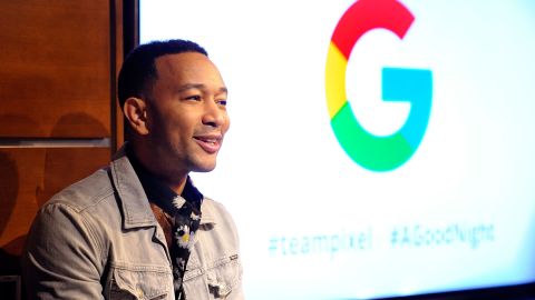 John Legend durante el lanzamiento de su nuevo video musical, "A Good Night"