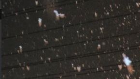 Las primeras precipitaciones en las zonas rurales y urbanas cercanas a la icónica ciudad de los espectáculos, comenzó el miércoles en la noche con una acumulación de nieve de hasta 0.5 pulgadas o 1.3 centímetros.