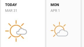 Parcialmente soleado y frío durante el día.