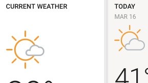 Sábado parcialmente soleado y frío.