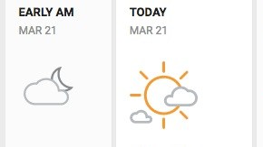 No se pronostica precipitaciones, pero será un día mayormente nublado.