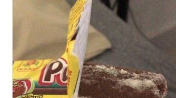 Lo que parece moho en realidad es azúcar glas.