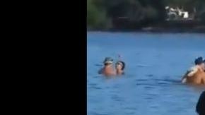 Los movimientos de la mujer fue lo que despertó la sospecha.