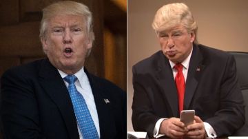 El presidente Trump ha criticado a Alec Baldwin por su caracterización.