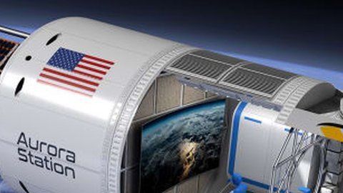 La estación espacial Aurora será el primer hotel espacial del mundo.
