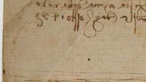 La obra 'Paesaggio', de Leonardo Da Vinci.