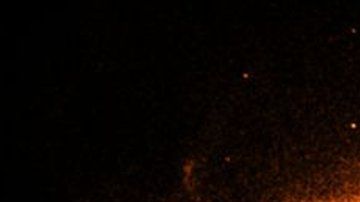 La imagen de Chandra muestra los alrededores del agujero negro.