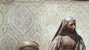 Una confraternidad encargó la obra a Niccolò dell'Arca hacia1463.