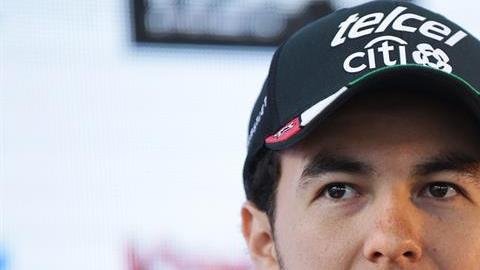 Sergio "Checo" Pérez, piloto mexicano de la escudería Force India.