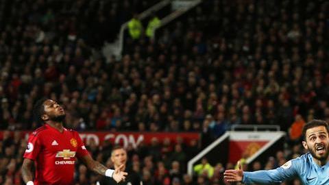 Manchester City derrotó 0-2 al Manchester United en Old Trafford