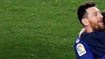 Messi celebró con sus hijos el título de La Liga de España