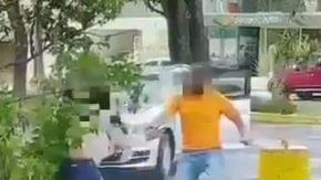 El hombre tenía orden de restricción pero no la acató.