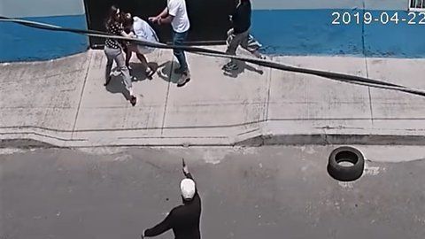 Asalto en la Ciudad de  México.