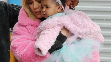 Khloé Kardashian y su hija True. El amor que todo lo puede.