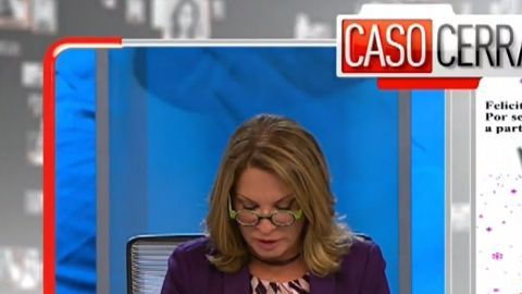 La mujer protagonizó el episodio “Demasiado fea para ganar Caso Cerrado”.