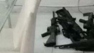 Parte del material incautado en la finca de Adrián Alonso Guerrero Covarrubias, alias “El 8”.