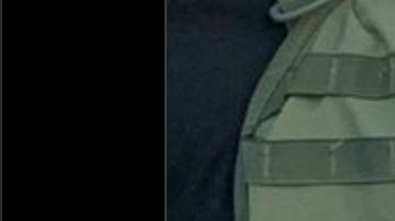 El chaleco llevaba la insignia de la Patrulla Fronteriza.