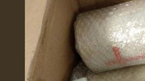 La droga fue decomisada por la Policía Federal.