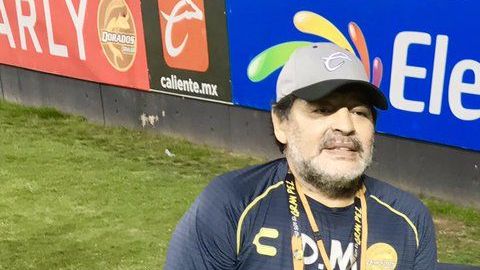 El "jefe" y sus jugadores se veían muy contentos