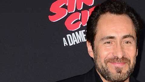 Demián Bichir y Stefanie Sherk