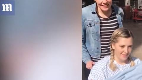 La chica perdió movilidad de todo su lado izquierdo.