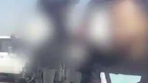 Las autoridades transmitieron por Twitter el operativo.