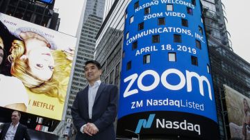 Eric Yuan logró que su compañía Zoom cotizara en Wall Street.