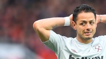 Javier "Chicharito" Hernández se ausentó durante dos días a las prácticas del West Ham