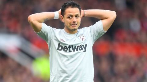 Javier "Chicharito" Hernández se ausentó durante dos días a las prácticas del West Ham