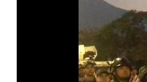 Guaidó a las 6:00 a.m. de hoy desde la base militar "La Carlota"