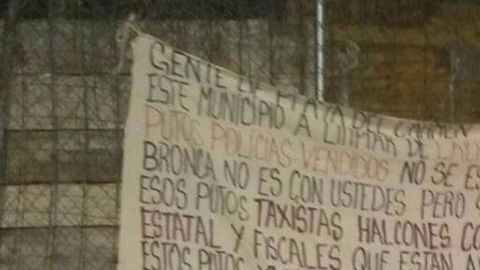 Hallan cabeza humana y narcomanta en Isla Mujeres en Quintana Roo México