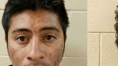 Joel Santos-Funes (izquierda) y  Deyly Turcios-Girón.