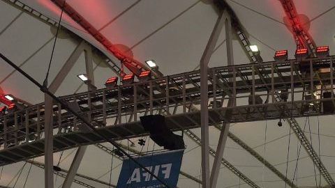 Panorámica del Estadio Maracaná durante el Mundial de la FIFA en 2014.