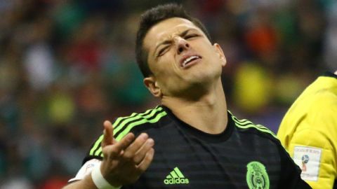 El delantero mexicano Javier 'Chicharito' Hernández.