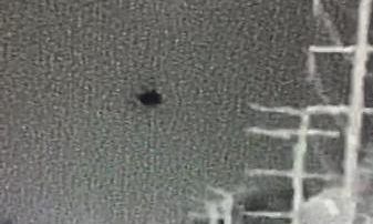 Foto de un dron usado por coyotes para pasar a inmigrantes en la frontera.