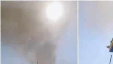 Temporal en China causa daños dramáticos.