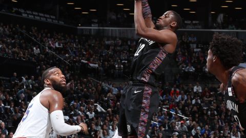 Caris LeVert fue el mejor de los Nets.