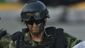 Omar Treviño Morales cuando fue detenido en el 2015.