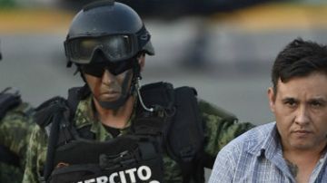 Omar Treviño Morales cuando fue detenido en el 2015.