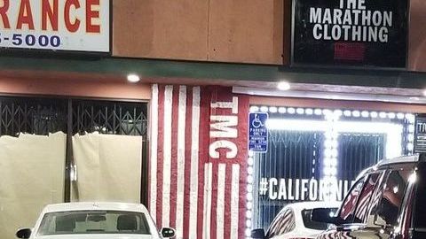 Imagen publicada por el LAPD relacionada con el asesinato de Nipsey Hussle.