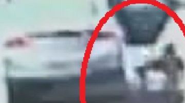 El momento fue captado por una cámara del hospital.