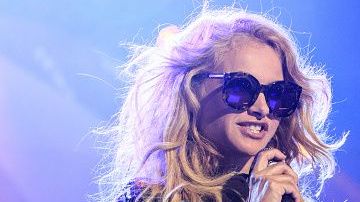 La cantante Paulina Rubio.